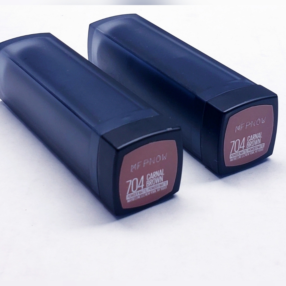 Maybelline New York Color Sensational Nude Lipstick, Matte, #704 Carnal Brown(2)